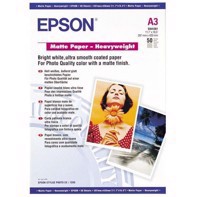 Epson Matt Paper Heavy Weight 167 g, A3 50 arkkia